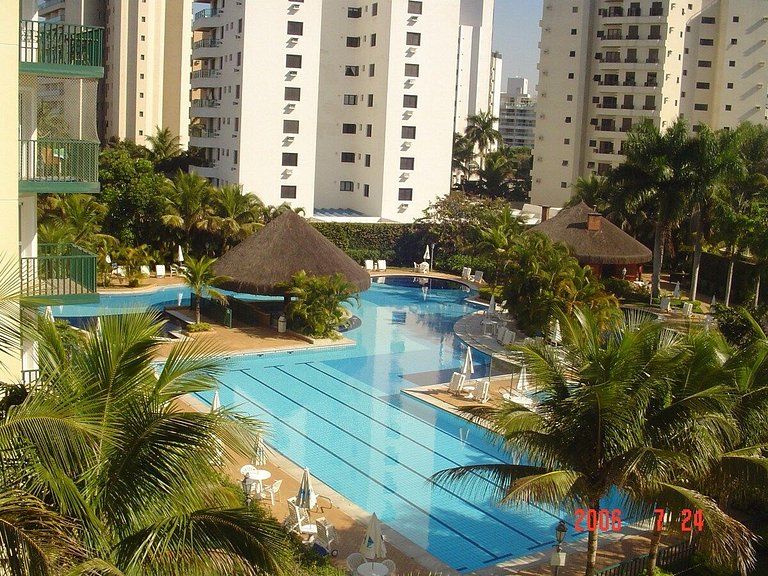 Moderno apto, lazer e enxoval - Riviera de São Lourenço