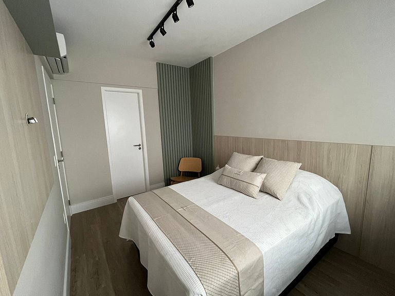 Bertioga | Vista Mar Incrível com Enxoval Completo