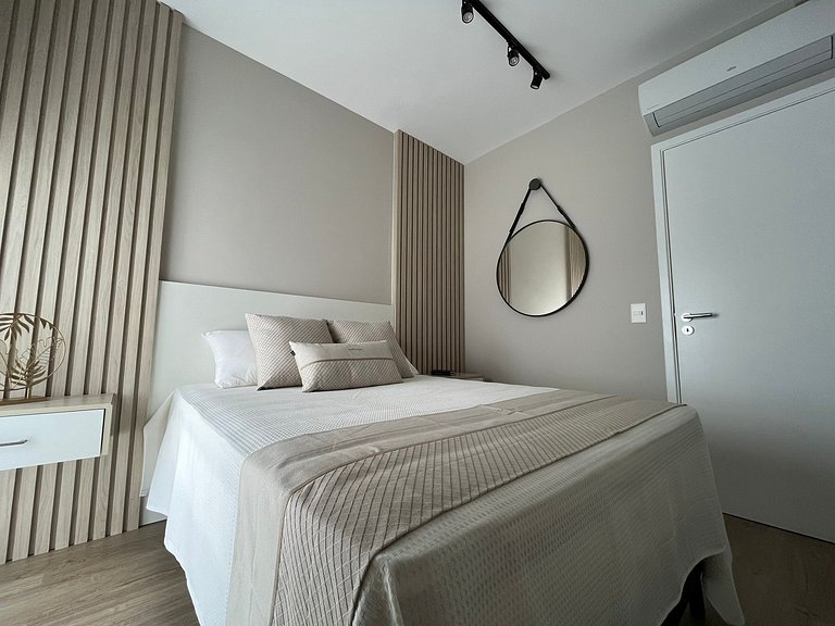 Bertioga | Vista Mar Incrível com Enxoval Completo