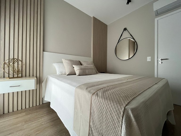 Bertioga | Vista Mar Incrível com Enxoval Completo