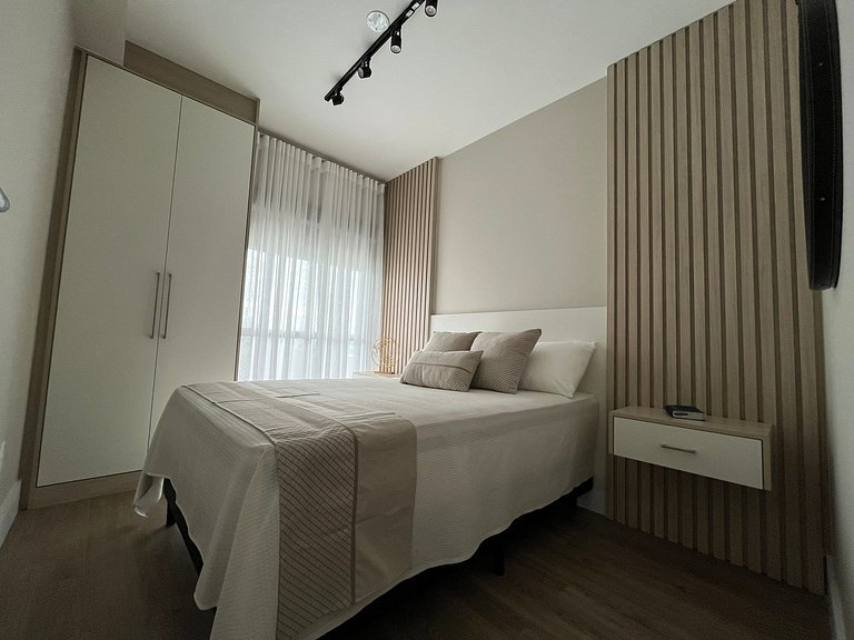 Bertioga | Vista Mar Incrível com Enxoval Completo