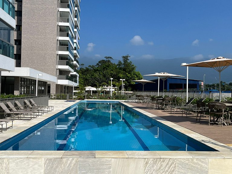 Bertioga | Vista Mar Incrível com Enxoval Completo