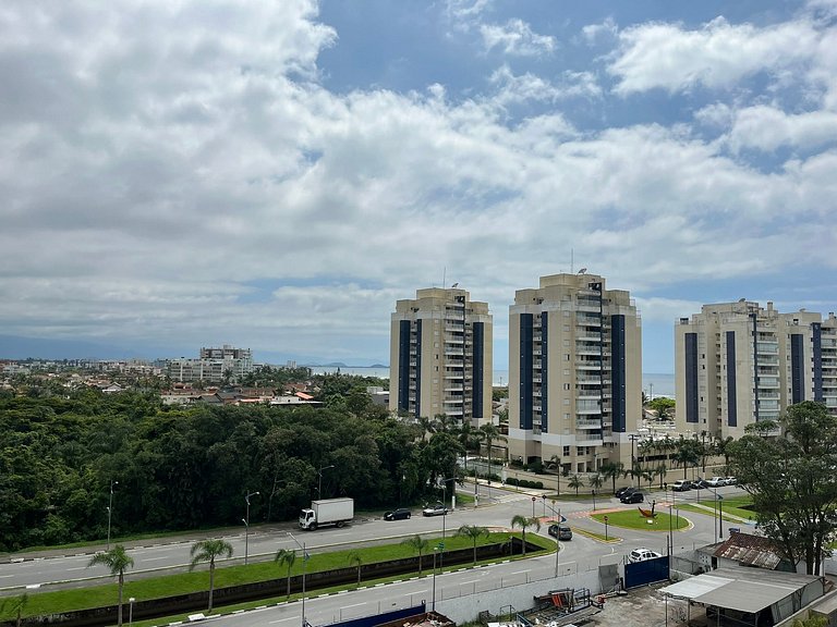 Bertioga | Vista Mar Incrível com Enxoval Completo