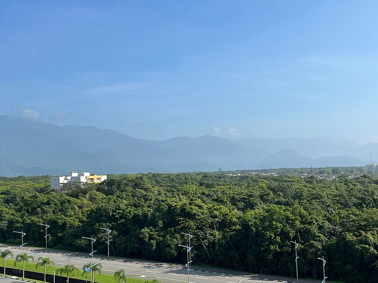 Bertioga | Vista Mar Incrível com Enxoval Completo