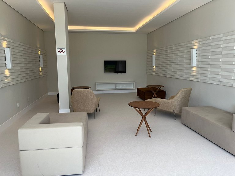 Bertioga | Vista Mar Incrível com Enxoval Completo