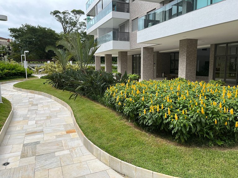 Bertioga | Vista Mar Incrível com Enxoval Completo