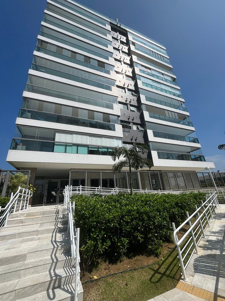 Bertioga | Vista Mar Incrível com Enxoval Completo