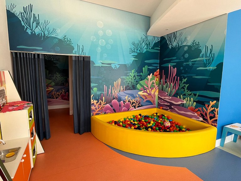 Bertioga | Vista Mar Incrível com Enxoval Completo