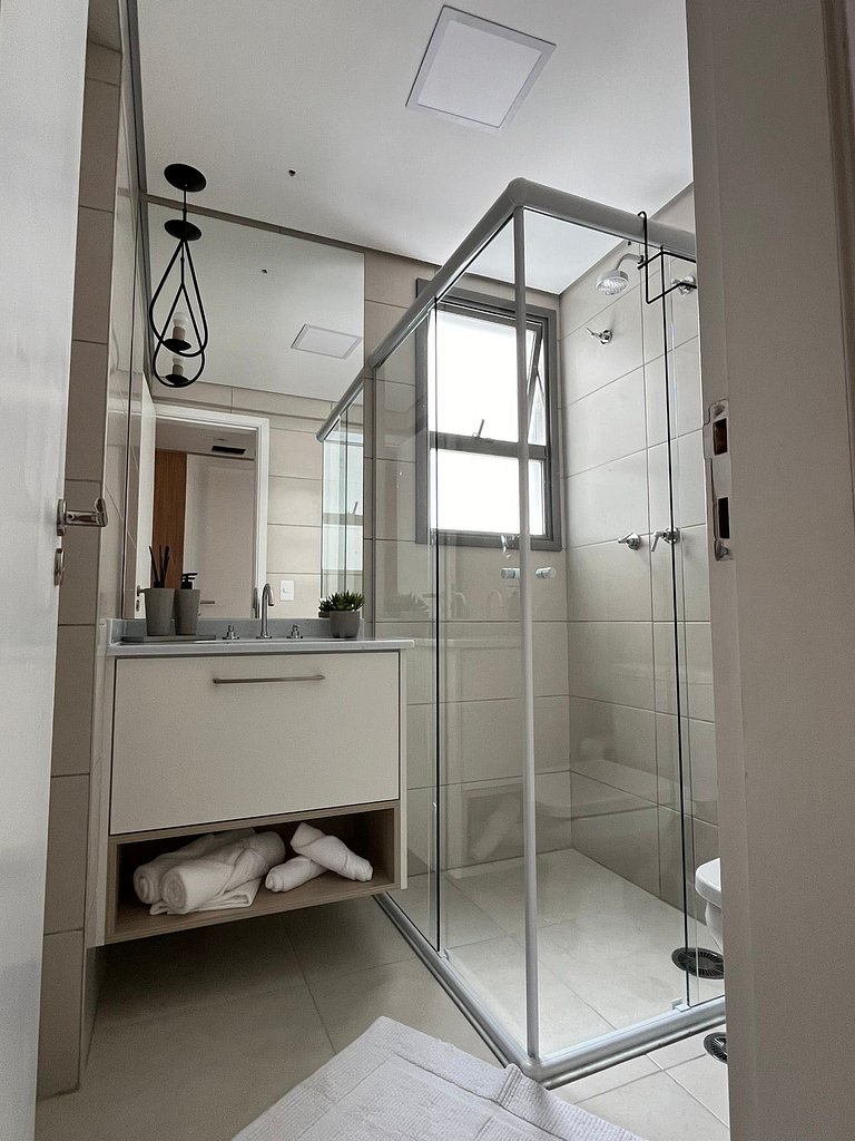 Bertioga | Vista Mar Incrível com Enxoval Completo