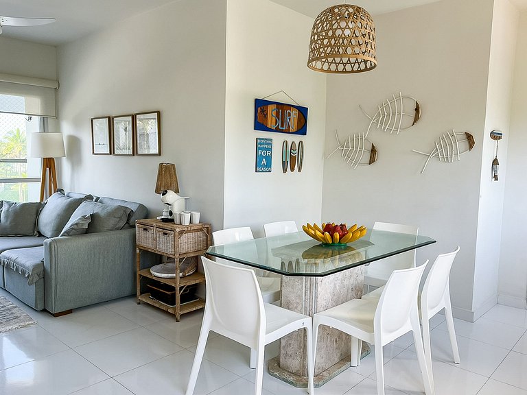 Maravilhosa Vista Mar c/Enxoval completo - Riviera