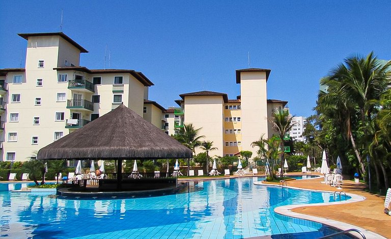Moderno apto, lazer e enxoval - Riviera de São Lourenço