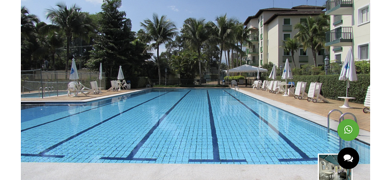 Moderno apto, lazer e enxoval - Riviera de São Lourenço