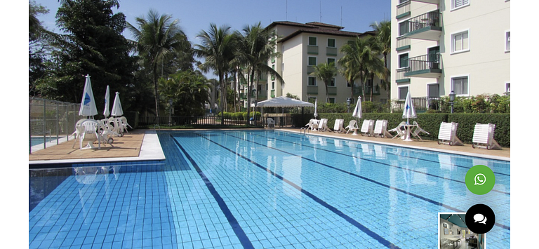 Moderno apto, lazer e enxoval - Riviera de São Lourenço