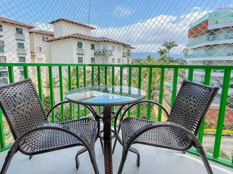 Moderno apto, lazer e enxoval - Riviera de São Lourenço
