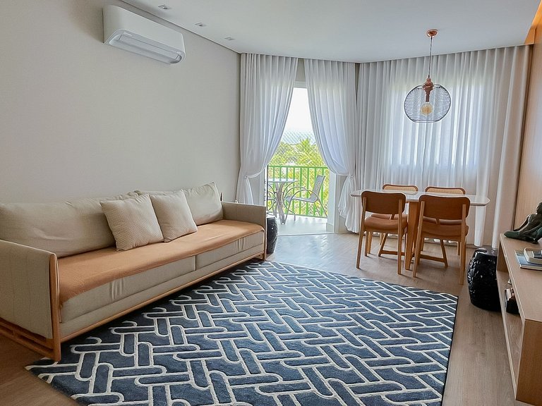 Moderno apto, lazer e enxoval - Riviera de São Lourenço