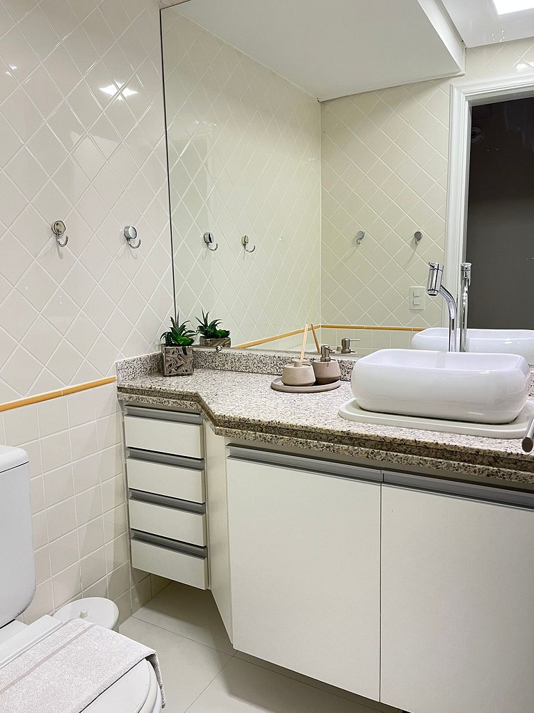 Riviera, apto lindo, lazer, 3 dormitórios - ENXOVAL COMPLETO