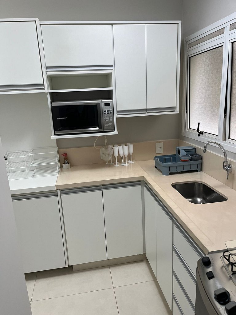 Riviera, apto lindo, lazer, 3 dormitórios - ENXOVAL COMPLETO