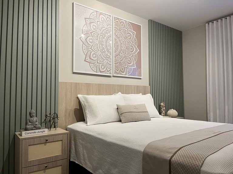 Riviera, apto lindo, lazer, 3 dormitórios - ENXOVAL COMPLETO