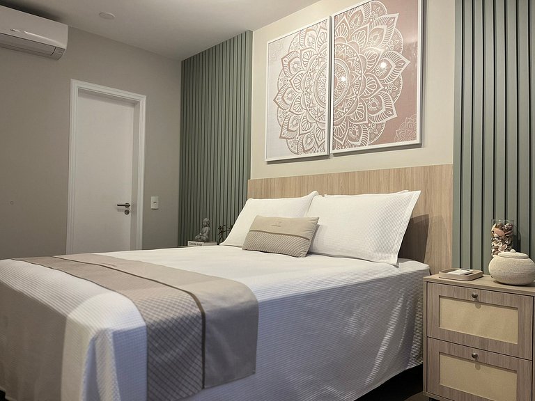 Riviera, apto lindo, lazer, 3 dormitórios - ENXOVAL COMPLETO