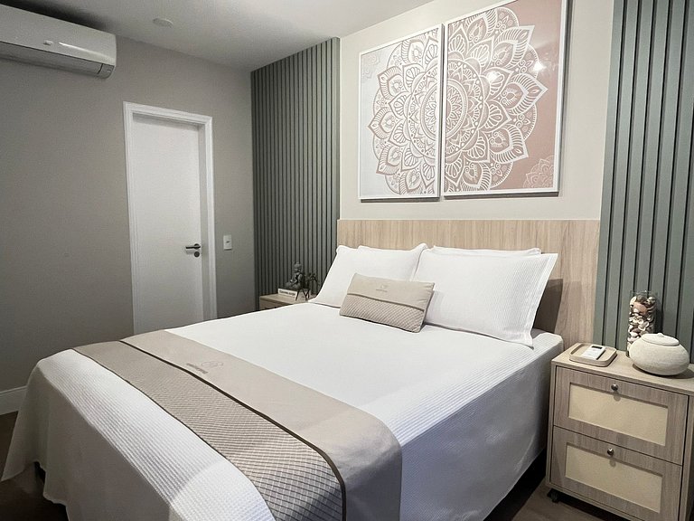 Riviera, apto lindo, lazer, 3 dormitórios - ENXOVAL COMPLETO