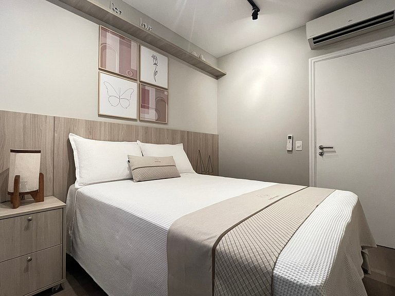 Riviera, apto lindo, lazer, 3 dormitórios - ENXOVAL COMPLETO