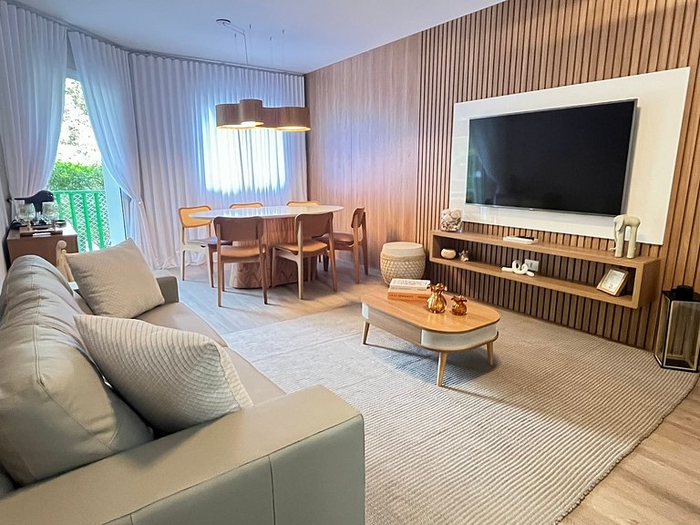 Riviera, apto lindo, lazer, 3 dormitórios - ENXOVAL COMPLETO