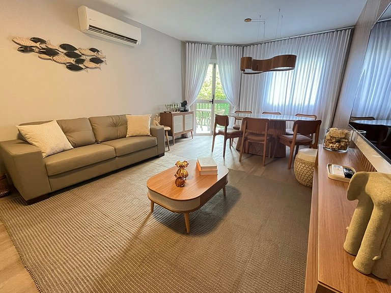 Riviera, apto lindo, lazer, 3 dormitórios - ENXOVAL COMPLETO