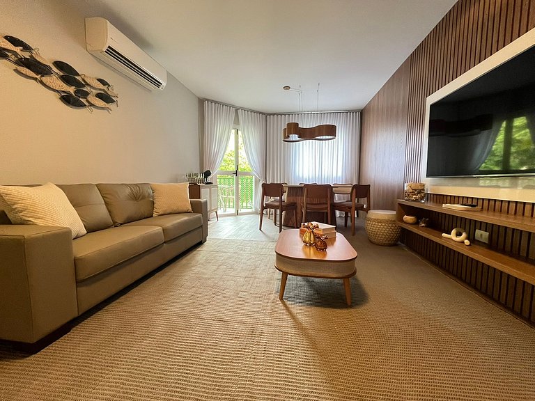 Riviera, apto lindo, lazer, 3 dormitórios - ENXOVAL COMPLETO