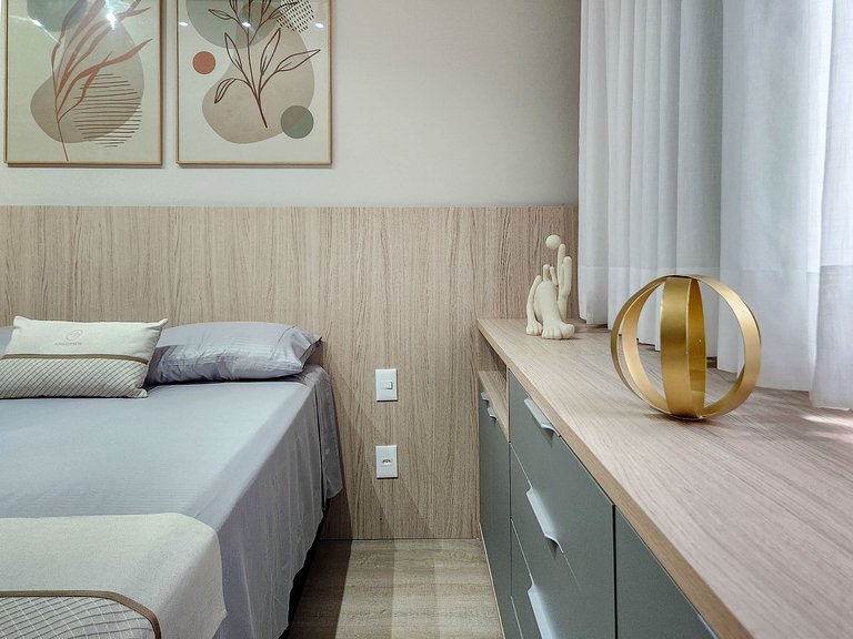 Riviera | Estilo e Conforto c/ Enxoval Completo