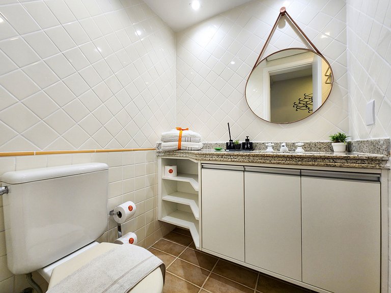 Riviera | Estilo e Conforto c/ Enxoval Completo