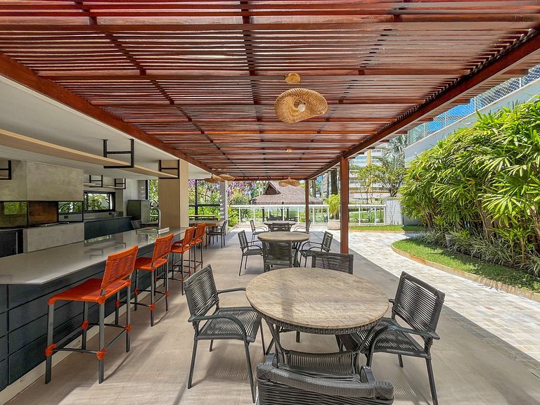 Riviera | Varanda Gourmet com Enxoval Completo