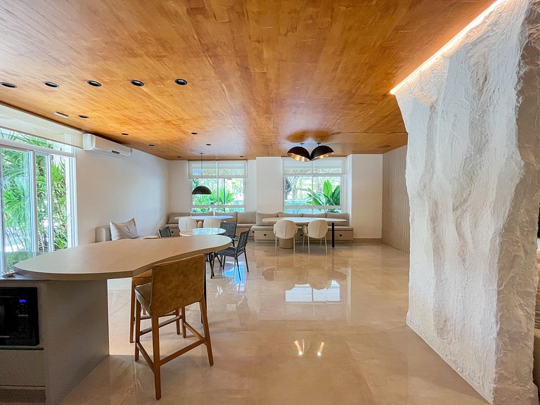 Riviera | Varanda Gourmet com Enxoval Completo