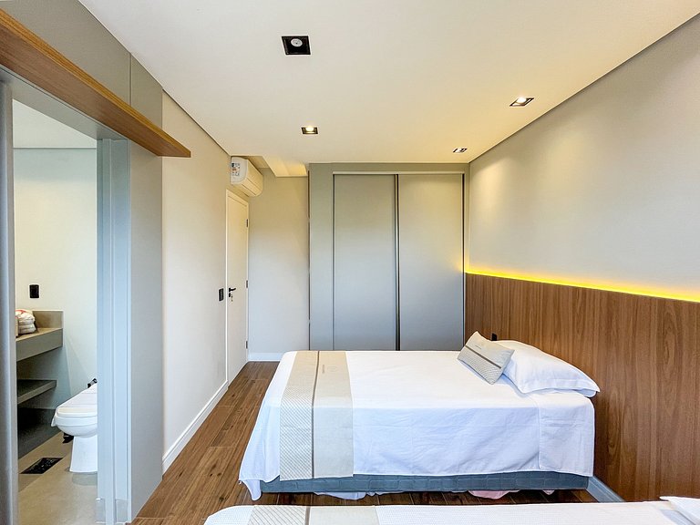 Riviera | Cobertura Pé na Areia - Enxoval Completo