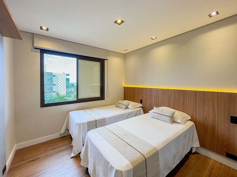 Riviera | Cobertura Pé na Areia - Enxoval Completo