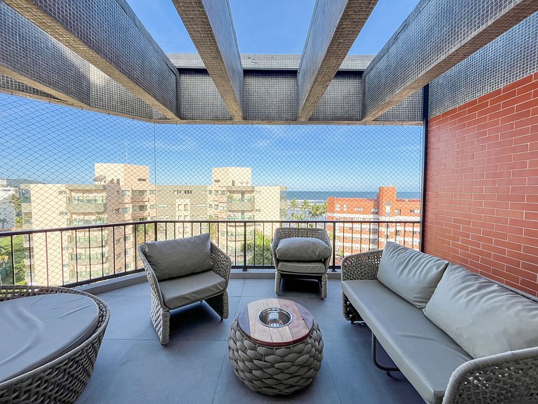 Riviera | Cobertura Pé na Areia - Enxoval Completo