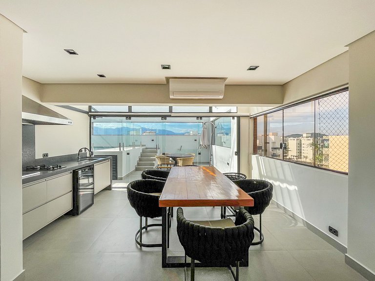 Riviera | Cobertura Pé na Areia - Enxoval Completo