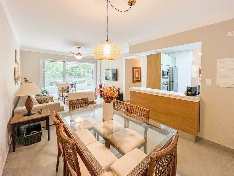 Riviera | Lindo Varanda Gourmet e Enxoval Completo