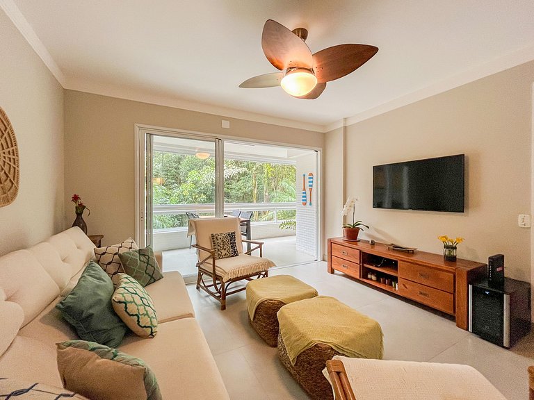 Riviera | Lindo Varanda Gourmet e Enxoval Completo