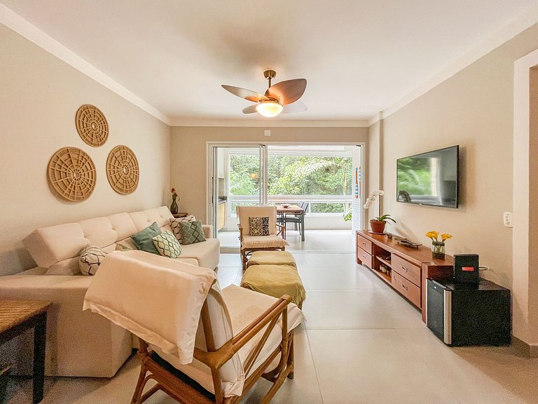 Riviera | Lindo Varanda Gourmet e Enxoval Completo