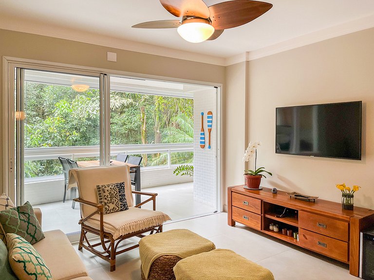 Riviera | Lindo Varanda Gourmet e Enxoval Completo