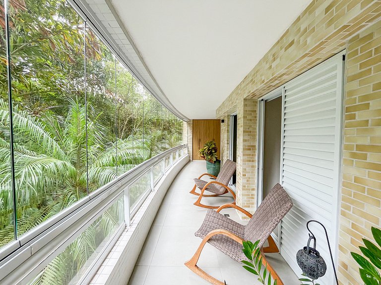 Riviera | Lindo Varanda Gourmet e Enxoval Completo