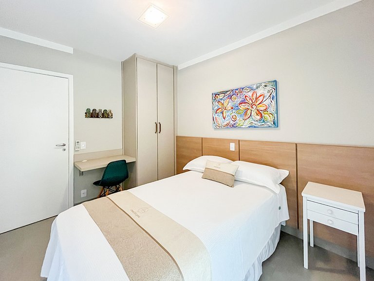 Riviera | Lindo Varanda Gourmet e Enxoval Completo