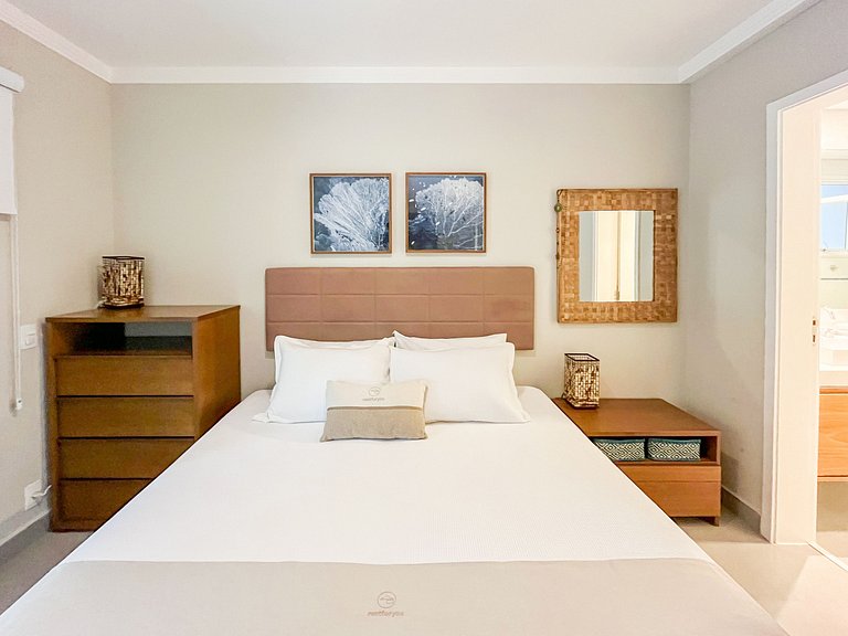 Riviera | Lindo Varanda Gourmet e Enxoval Completo