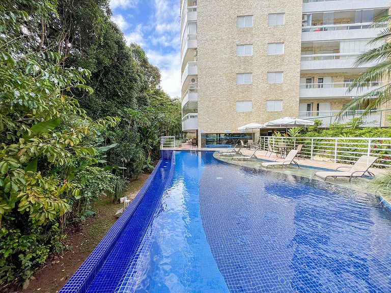 Riviera | Lindo Varanda Gourmet e Enxoval Completo