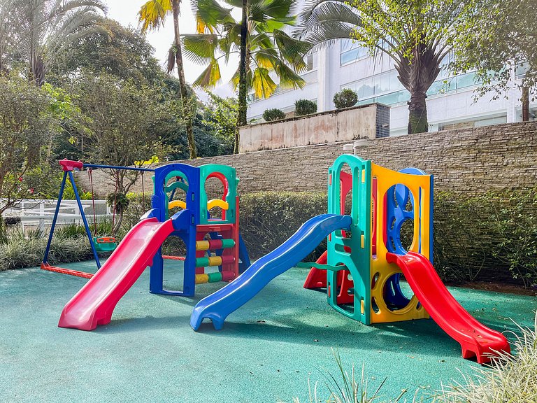 Riviera | Lindo Varanda Gourmet e Enxoval Completo