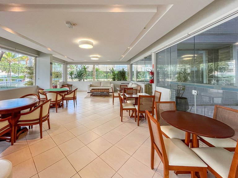 Riviera | Lindo Varanda Gourmet e Enxoval Completo