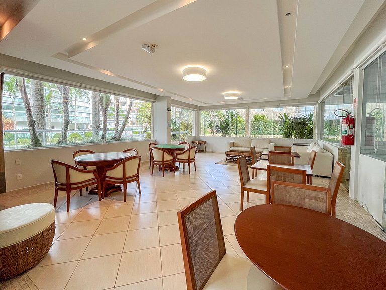 Riviera | Lindo Varanda Gourmet e Enxoval Completo