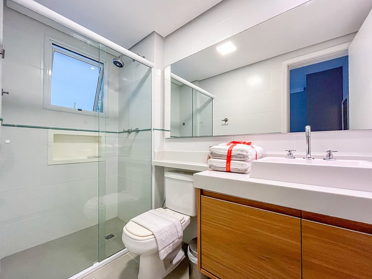 Riviera | Lindo Varanda Gourmet e Enxoval Completo