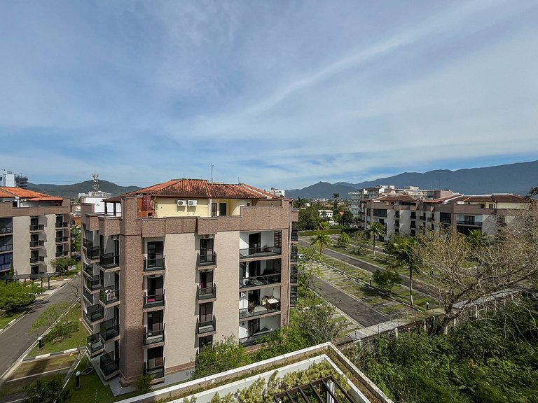 Bertioga | Novo Beira Mar com Enxoval Completo