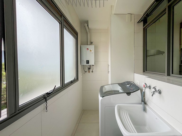 Bertioga | Novo Beira Mar com Enxoval Completo